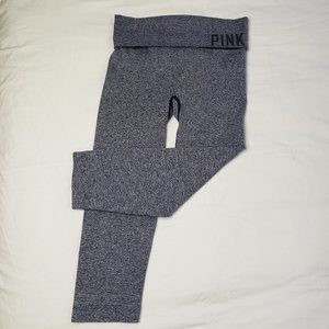PINK Yoga by VS calf-length Gray Leggings - Small